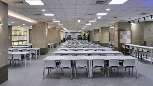 학식 공간도 캠퍼스 복지… 인천대, 기숙사식당 새 단장 대표이미지